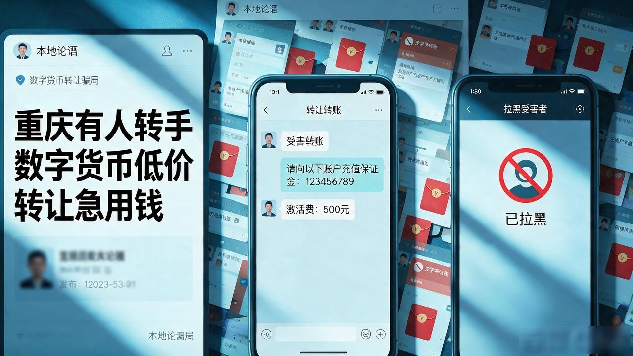 重庆有人转手数字货币？别急着联系，这几件事你得先知道